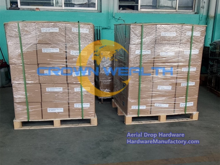 Drop wire hardware factory orders delivery