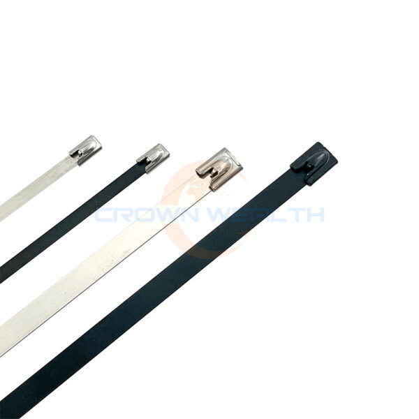 Stainless Steel Cable Ties-Ball-Lock PVC Coated Ties